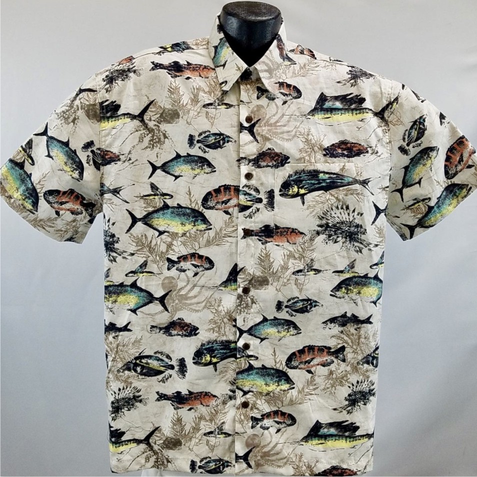 Hawaiian Fishing  shirt